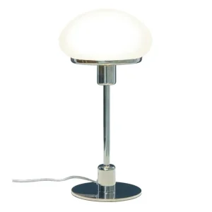 Lägg i varukorgen Bordslampa Glas Aneta Lighting New August Silver/Vit 36cm