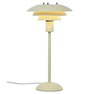 Bordslampa Aneta Lighting Epsilon Beige 37cm I lager