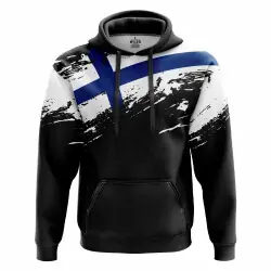 Hoodie Finland Flagga Erbjudande
