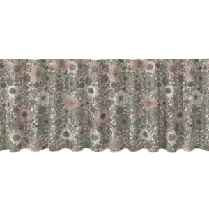 Blommig Gardinkappa Redlunds Alva Ljusgrön 50x250cm Lägg i varukorgen