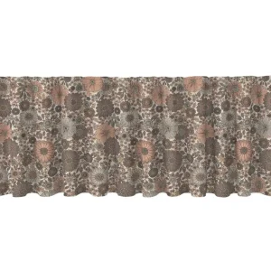 Beställ nu Blommig Gardinkappa Redlunds Alva Persika 50x250cm