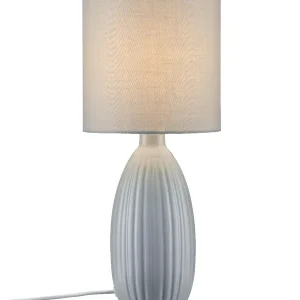 Rea Bordslampa Keramik PR Home Uno Grå 37cm