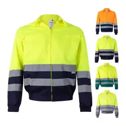 VL NEPTUNE. Tvåfärgad twilljacka (210g/m²) i polyester (80%) och bomull (20%) Kampanjpris