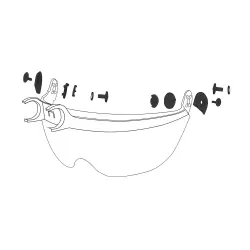 risnedsättning VisorFlex Screws Accessories