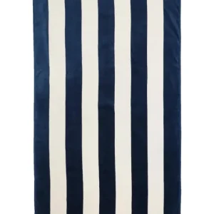 Säker betalning Strandhandduk Redlunds Happy Marinblå 80x160cm