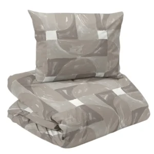 Trygg betalning Påslakanset Milton Beige 150x210cm Redlunds
