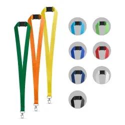 Beställ nu LEEDS. Logoband i polyester med säkerhetsspänne