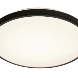LED Plafond Aneta Lighting Anillo Svart 40cm Nyhet