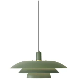 Trygg betalning Taklampa Aneta Lighting Epsilon Grön 45cm