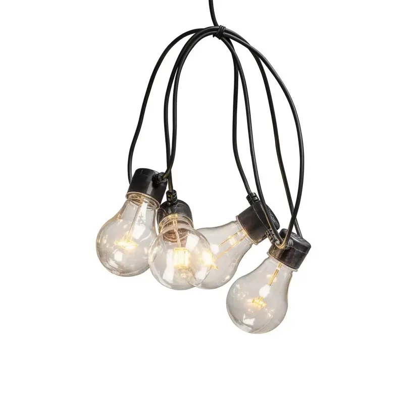 Ljusslinga LED Utomhus E27 Amber 20L 9,5m Dimbar Konstsmide Extra rabatt