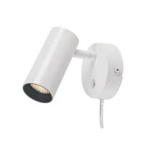 Snabb frakt Vägglampa Aneta Lighting Concord Dimbar Vit 14cm