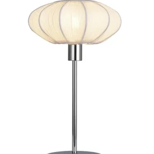 Bordslampa Aneta Lighting Mamsell Krom/Vit 37cm Nyhet