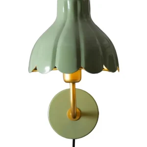 Billig Vägglampa PR Home Wells Mossgrön 21cm