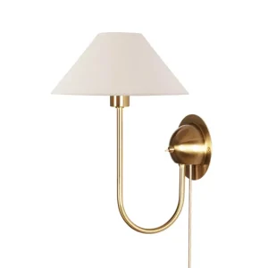 Vägglampa Creme Globen Lighting Iris Trygg betalning