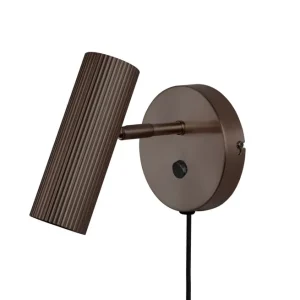 Snabb leverans Vägglampa Brons Globen Lighting Hubble 15cm