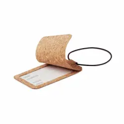 Begränsad tid Ovalis - Bagagetag i kork