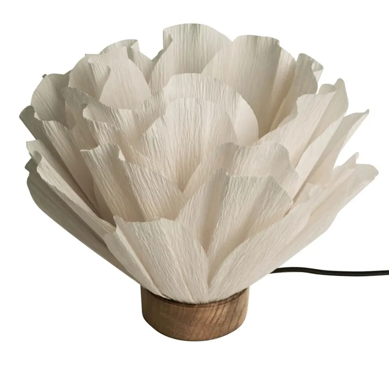 Snabb frakt Bordslampa Lisa Papper/Vit Watt & Veke 23cm