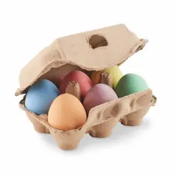 Tamago - 6st kritägg i låda Kundfavorit
