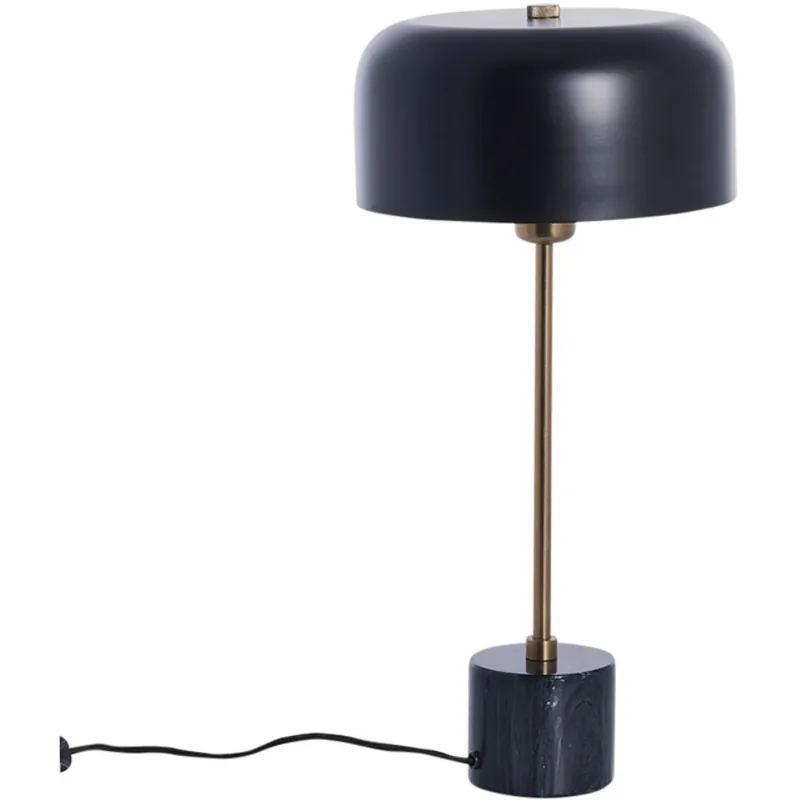 Bordslampa Sofillia Svart/Guld Marmorbas 53cm Lene Bjerre Nyhet