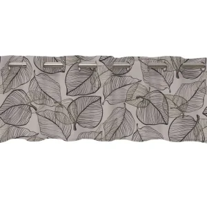 Bästa pris Gardinkappa Redlunds Hugo Öljett Linnebeige/Grön 50x250cm