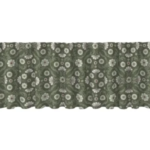Begränsad tid Blommig Gardinkappa Redlunds Malva Khaki 50x250cm