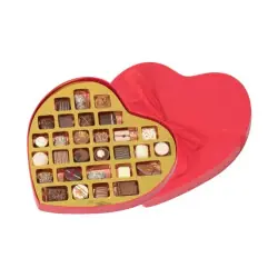 Hattask Hjärta med Lyx Chokladpraliner, 29st Rabatter