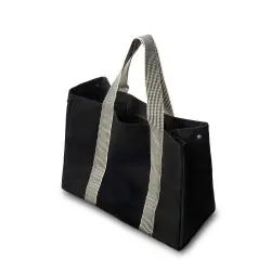 Canvasbag Chess Recycled Kampanjpris