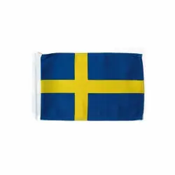 risnedsättning Bussflagga Svensk 40x25 cm