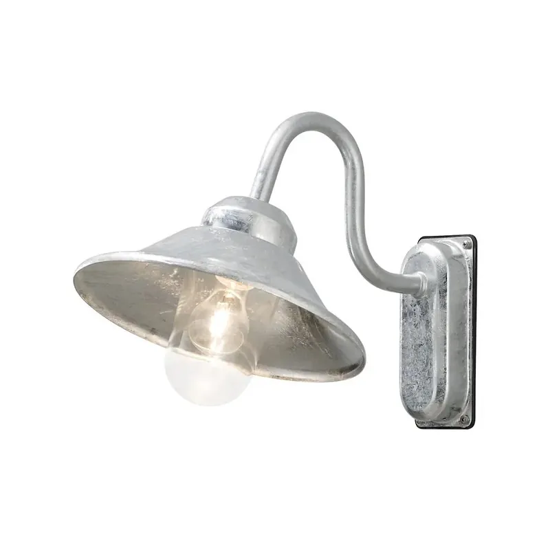 Vägglampa Utomhus Vega Galvaniserad E27 IP44 30cm Konstsmide Nyhet