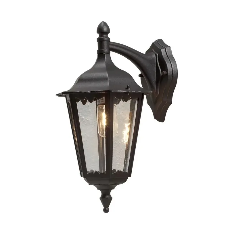 Handla nu Vägglykta Utomhus Firenze Ned Svart E27 IP43 45cm Konstsmide