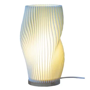 Bordslampa Korall Aneta Lighting Vit/Trä 28cm Fynd