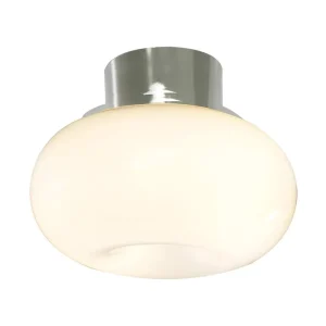 Plafond Glas Aneta Lighting Manet Krom/Vit 28cm Utförsäljning