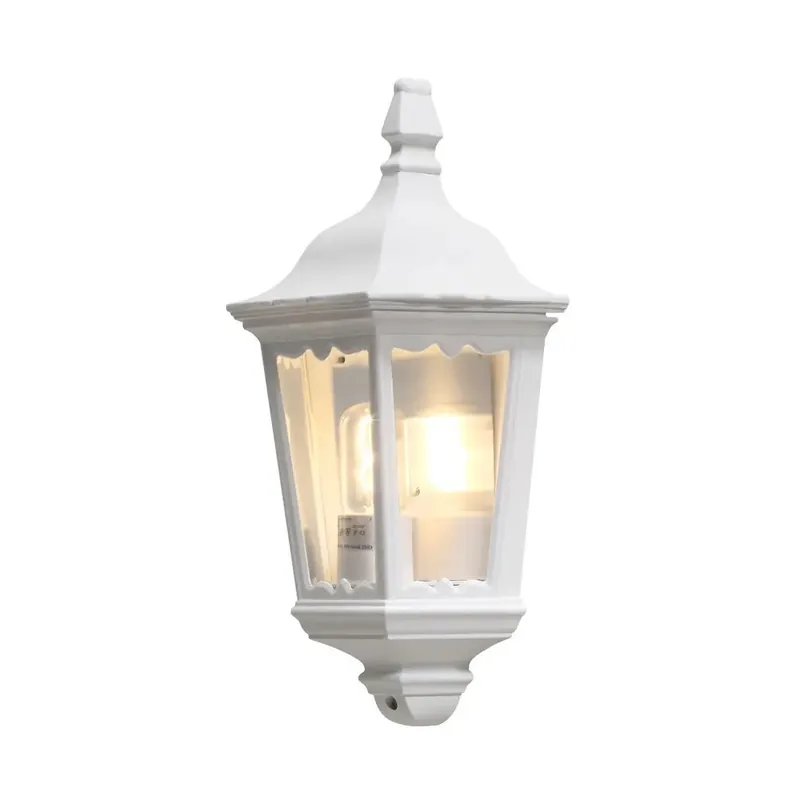 Kampanjpris Vägglampa Utomhus Firenze Vit E27 IP43 44,5cm Konstsmide