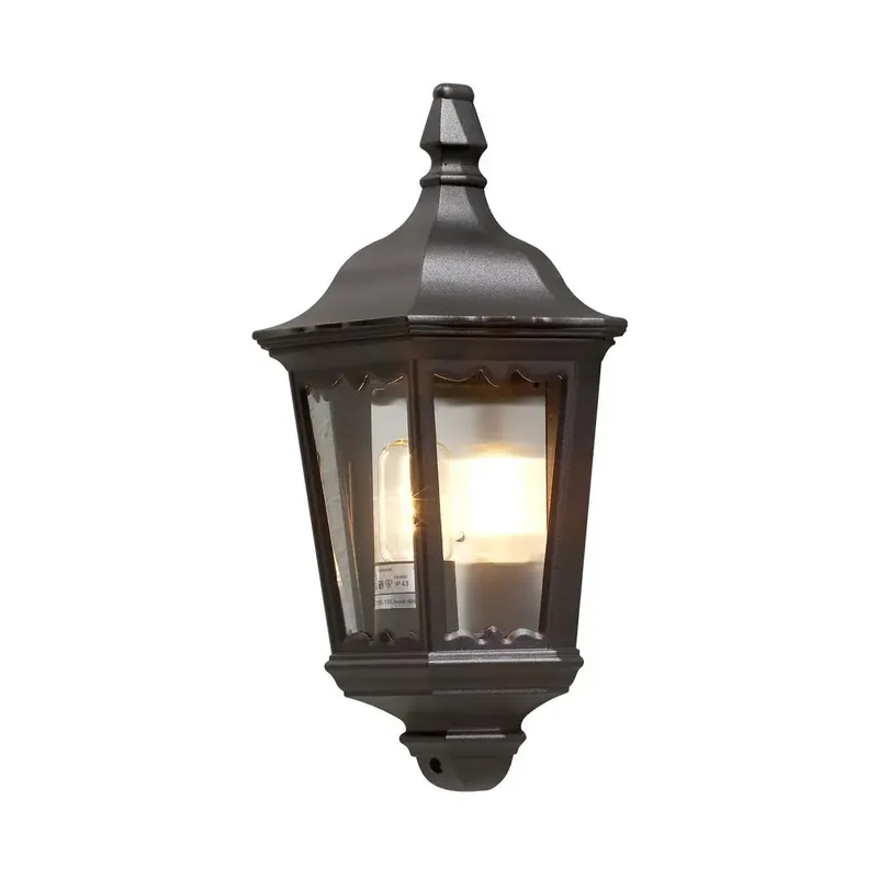 Populär Vägglampa Utomhus Firenze Svart E27 IP43 44,5cm Konstsmide
