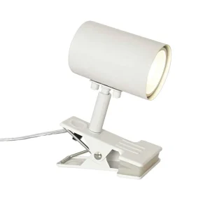 Premium Klämlampa Aneta Lighting Hugin Vit 15,5cm