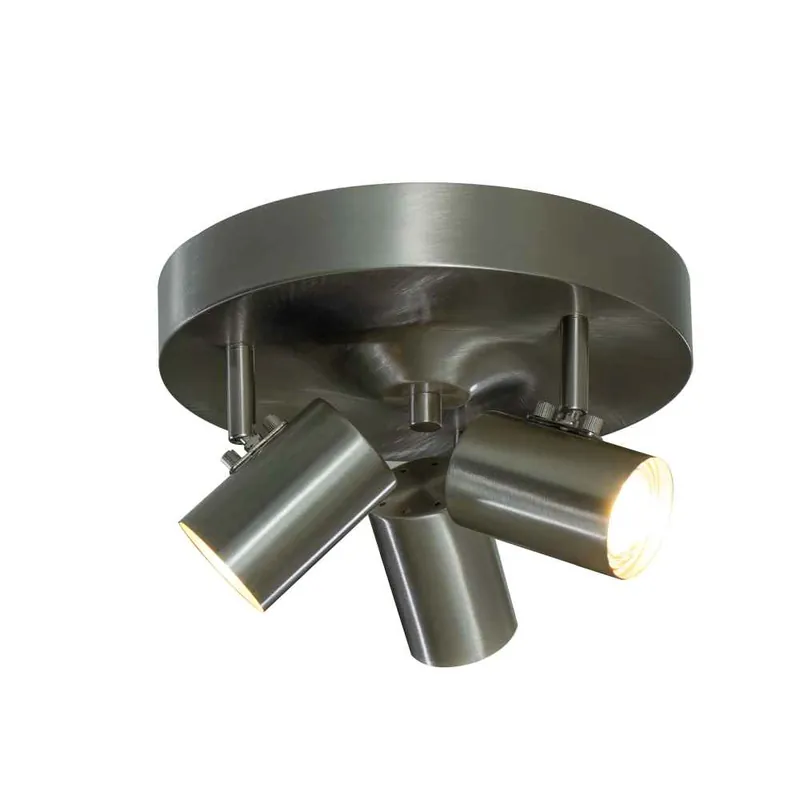 Trygg betalning Takspotlight Aneta Lighting Hugin 3L Stål Ø25cm