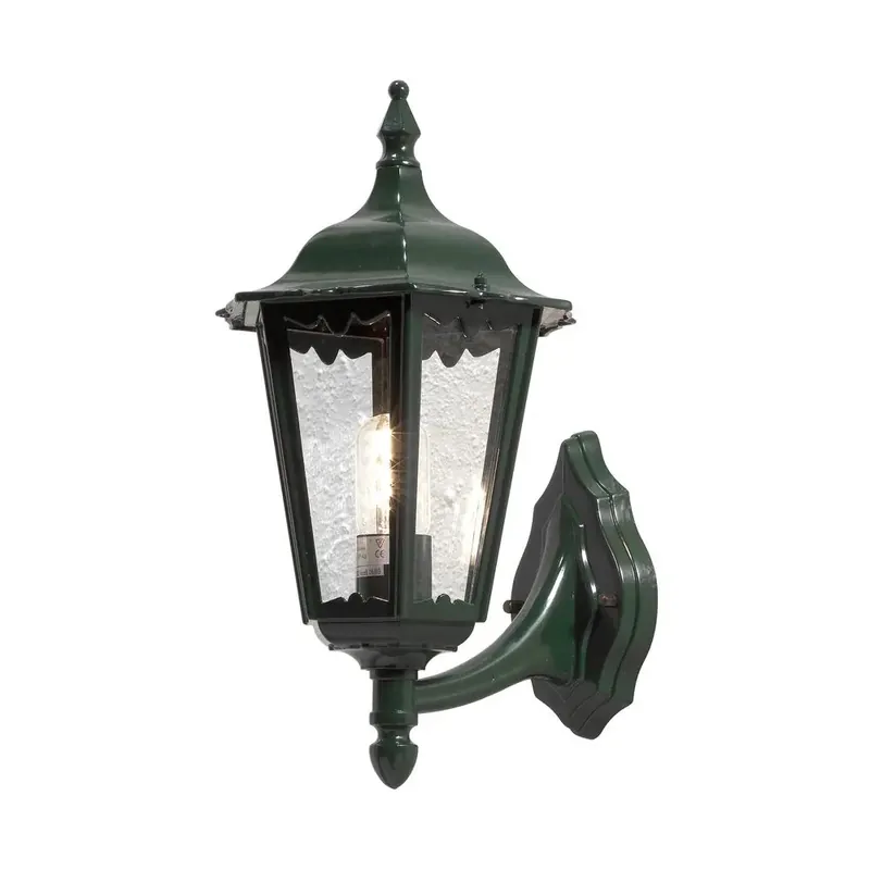 Lägg i varukorgen Vägglykta Utomhus Firenze Upp Grön E27 IP43 44cm Konstsmide