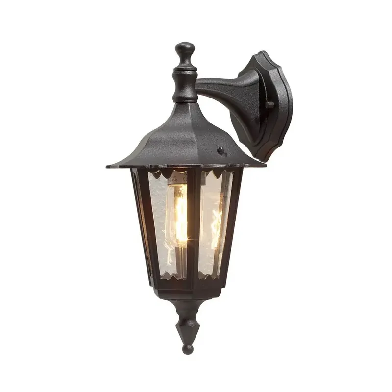 Handla nu Vägglykta Utomhus Firenze Ned Svart E27 IP43 39cm Konstsmide