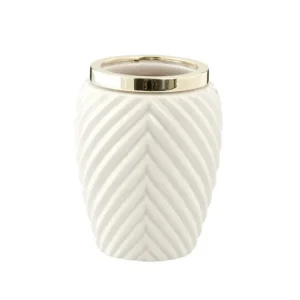 Tandborsthållare Lene Bjerre Milda Camel/Guld 11cm risnedsättning