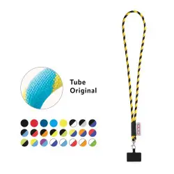 GOSPORT. SET Lanyard Tube Lång (Ø 7 mm) med 9 mm avtryckarkarbinhake och mobiltelefonhållare Kampanjpris