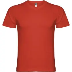 Handla nu Samoyedo 155 g/m² kortärmad v-ringad T-shirt för herr