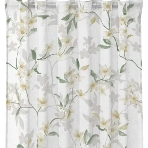 Snabb frakt Gardin Blommig Redlunds Gertrud Gul 140x250cm 2-Pack
