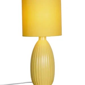 Erbjudandepris Bordslampa Keramik PR Home Uno Gul 37cm