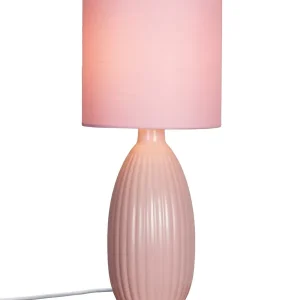 Bordslampa Keramik PR Home Uno Rosa 37cm Fynd
