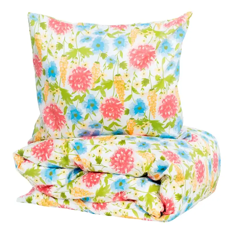 Satin Påslakanset Kosta Linnewäfveri Askum Vit 150x210cm Begränsad tid