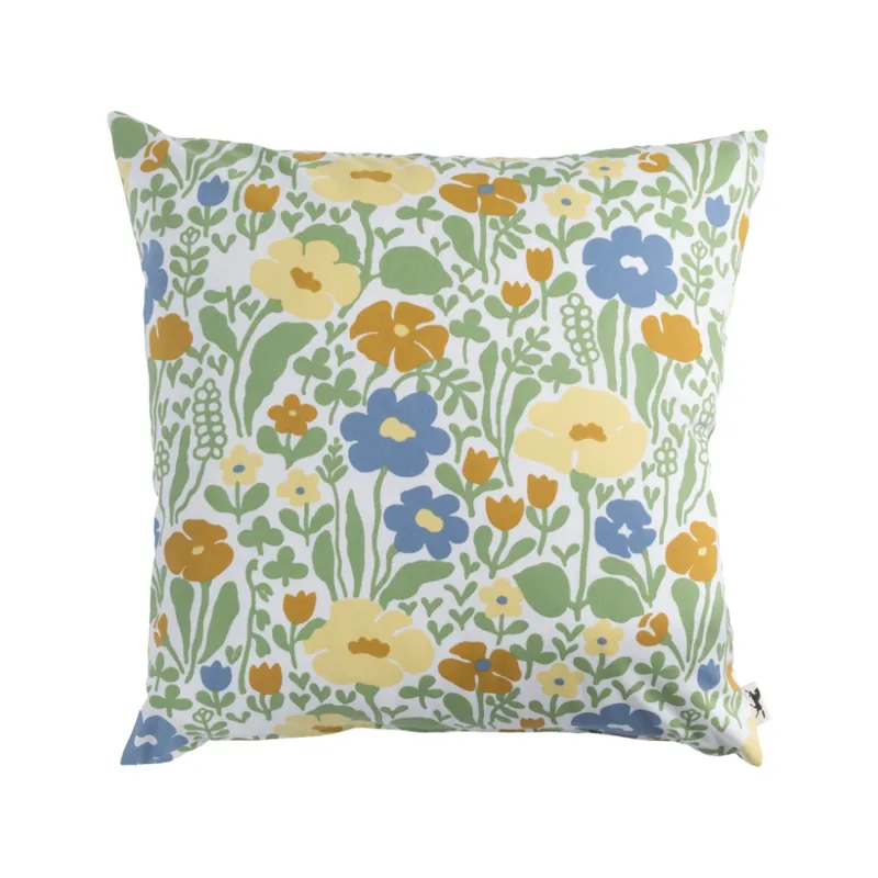 Lägg i varukorgen Kuddfodral Blommigt Almedahls Fauna Gulgrön 47x47cm