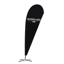 Beachflagga Storlek 280 flagga 48 x 175 cm I lager