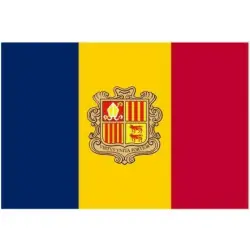 risnedsättning Flagga Andorra