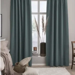 Premium 2-pack Enfärgad mörkläggningsgardin med multiband Sova