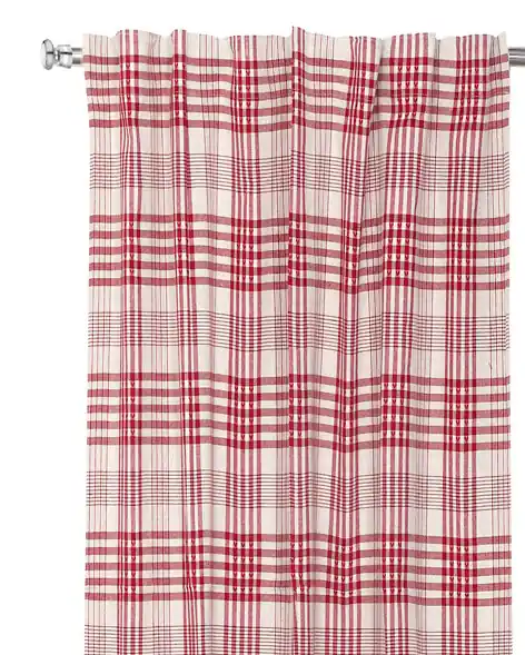 Julgardin Mimmi rutig 2-pack Expressleverans
